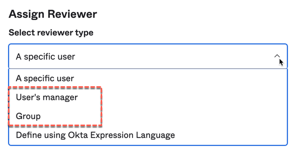 New Reviewer Options in OIG Access Certification